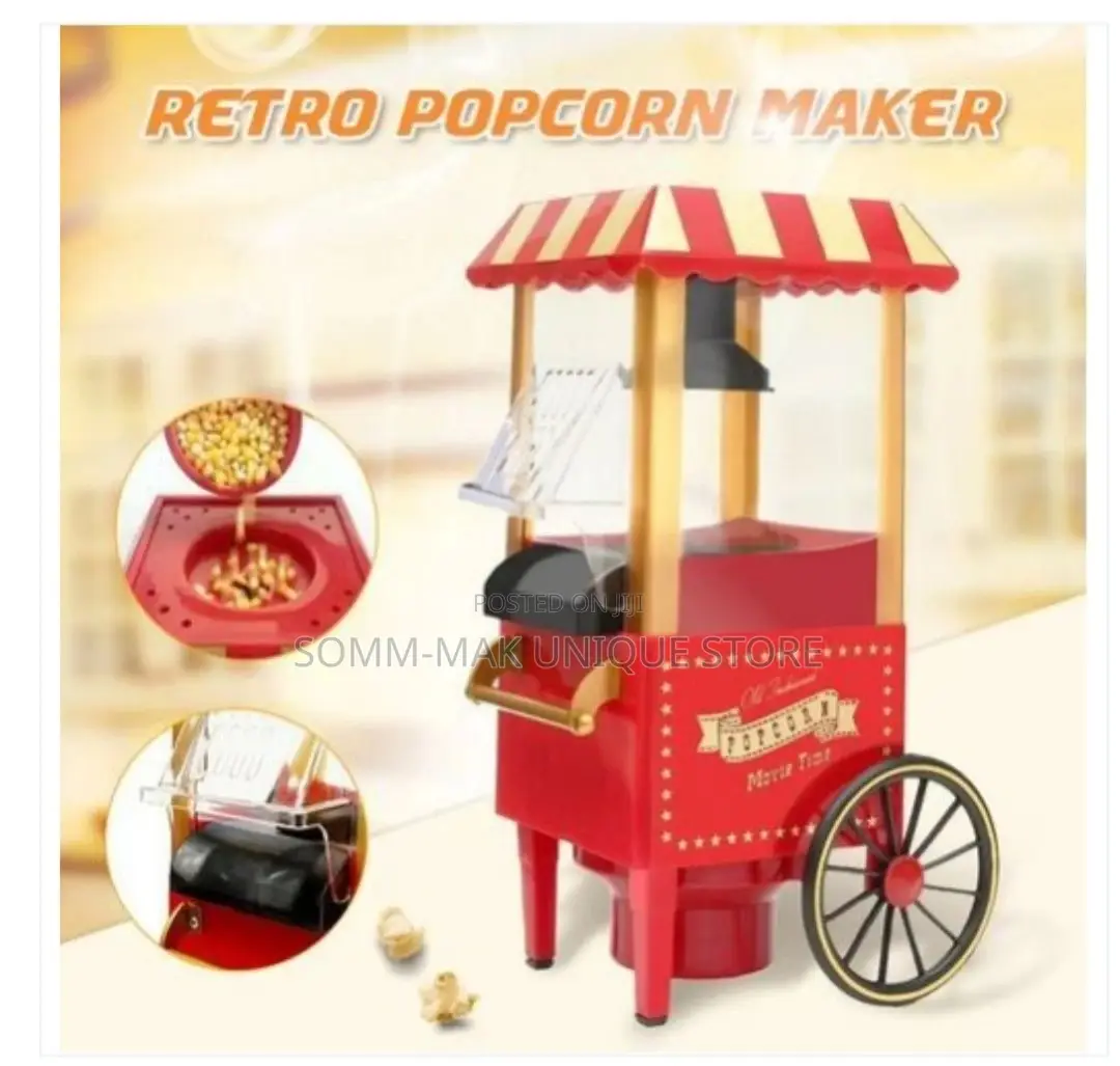 Electric Popcorn Maker Countertop Machine - 1100w