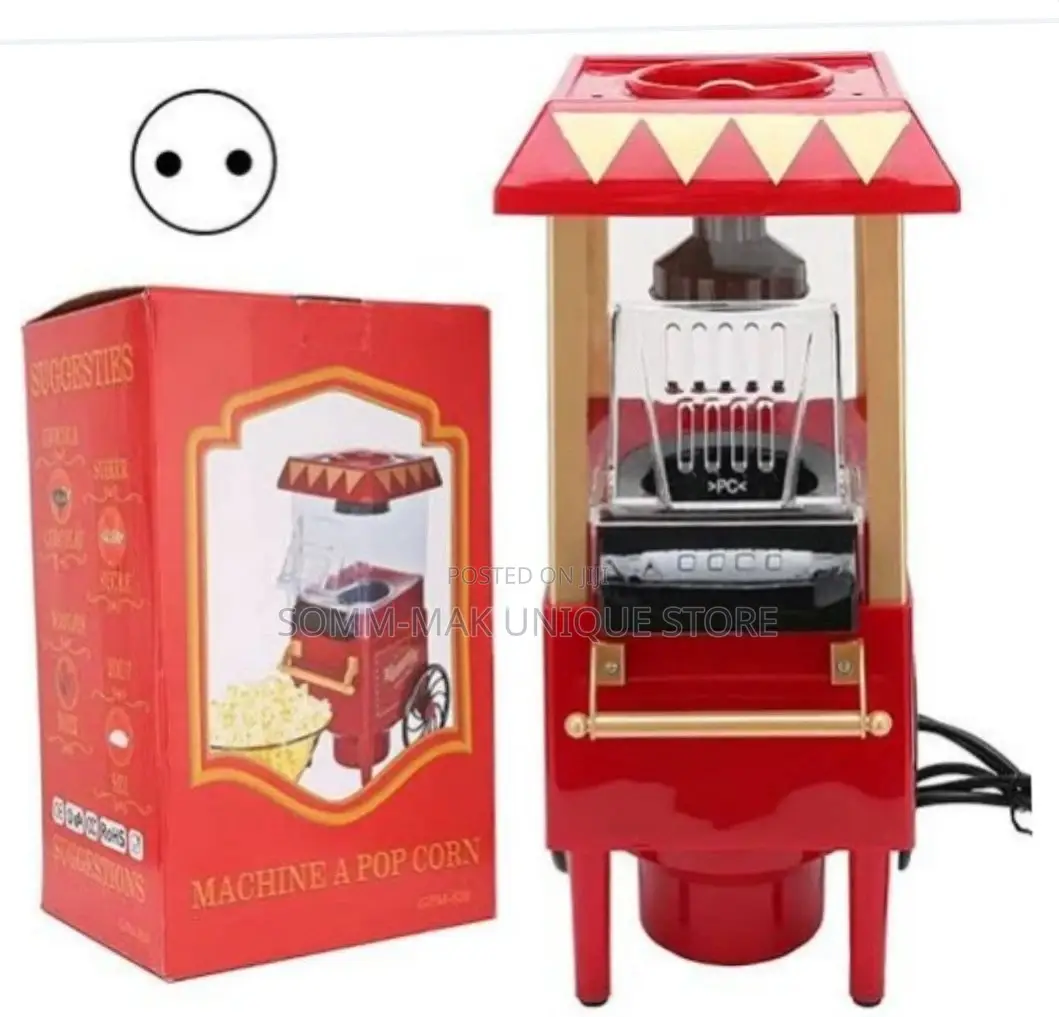 Electric Popcorn Maker Countertop Machine - 1100w