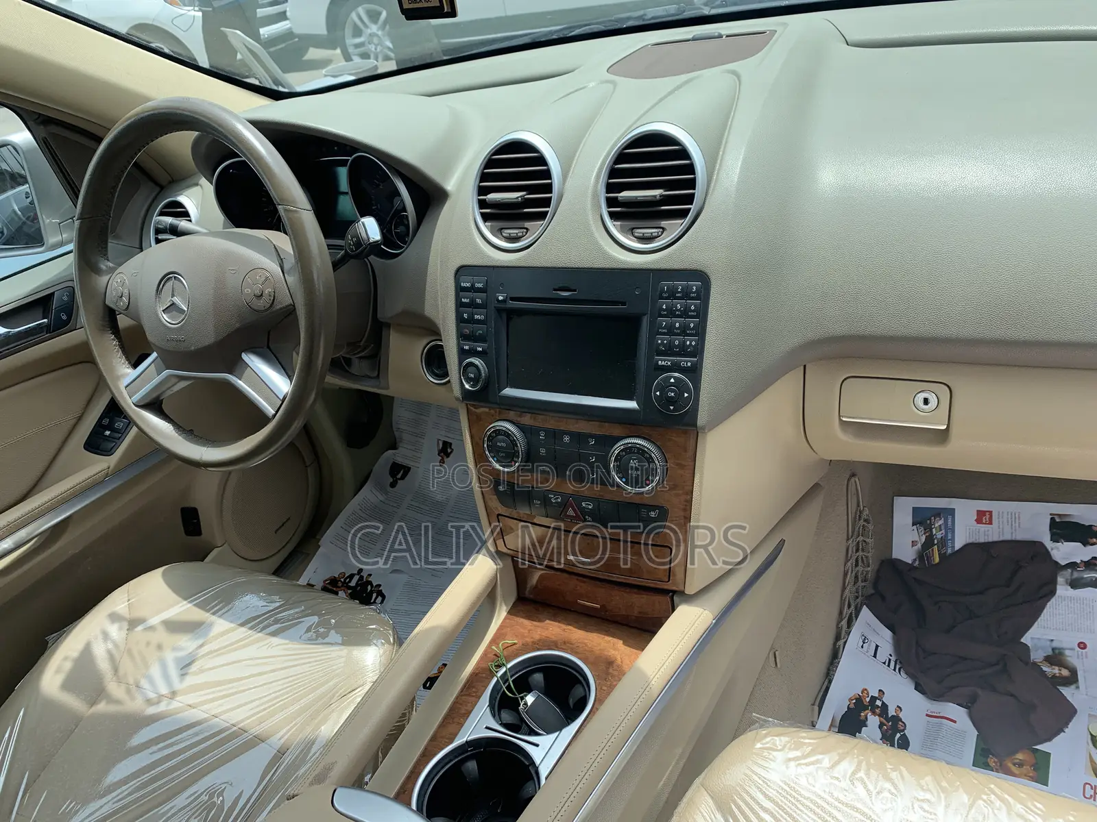 Mercedes-Benz M Class 2010 Silver