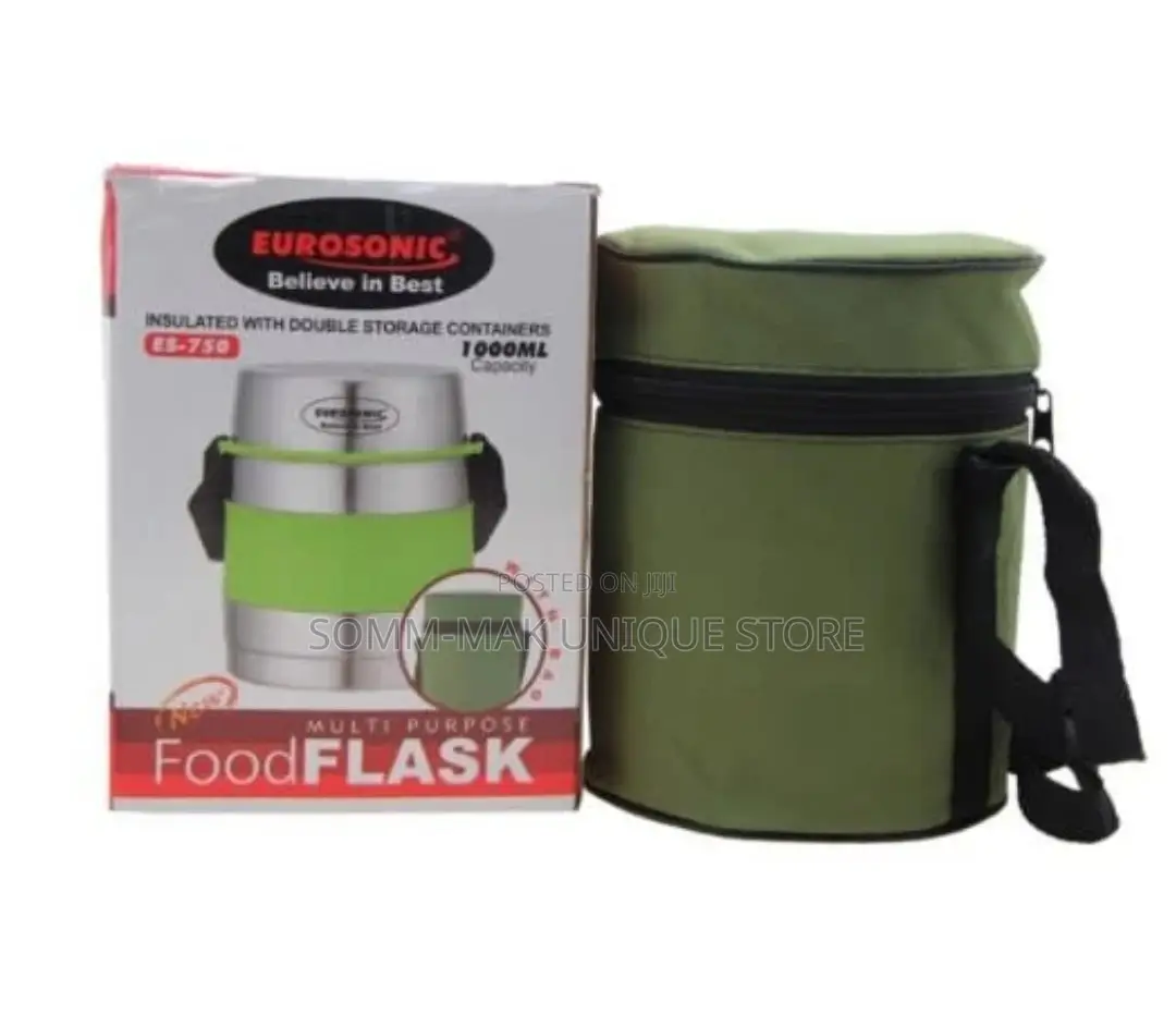 Eurosonic Food Flask With Bag Inner Layer-1000ml