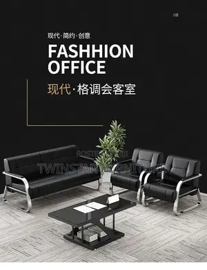 New Modern 5 Seaters Executive Office Leather Sofa Chair