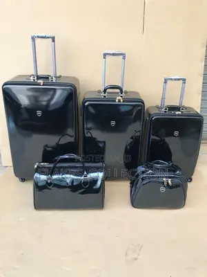 Photo - Smart Collection Set of 5 Mirror Face Luggage Box