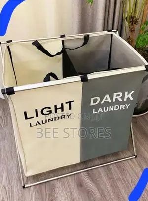 Quality 2 Section Laundry Box