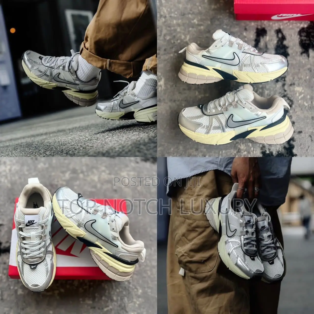 Nike V2K Run Runtekk* *“White Metallic Silver”
