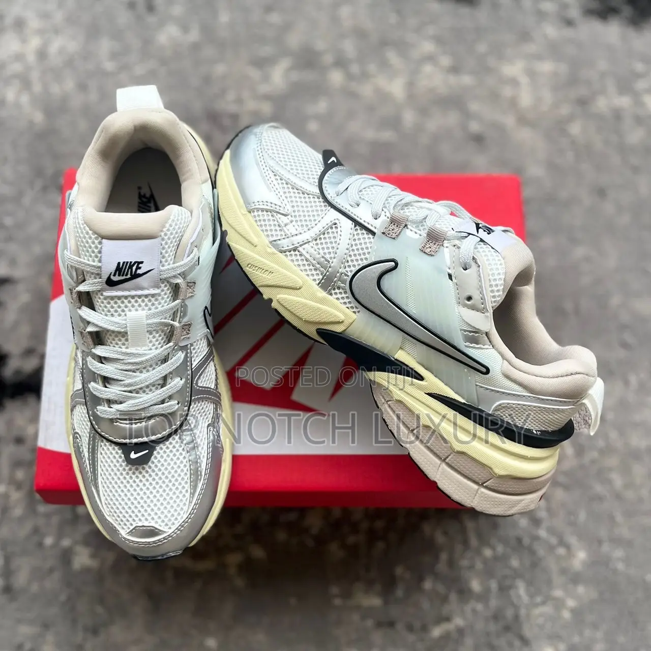 Nike V2K Run Runtekk* *“White Metallic Silver”