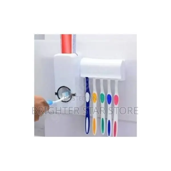 Portable Toothbrush Holder Toothpaste Dispenser