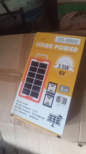 Solar Home Light and Phone Charging