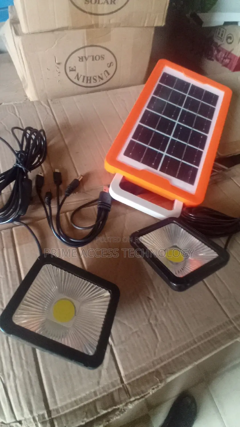 Solar Home Light and Phone Charging