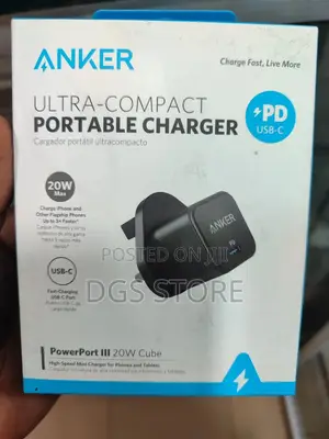 Anker Ultra Compact Portable Charger PD USB C
