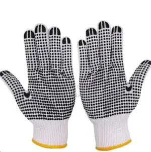 Dotted Safety Cotton Hand Gloves