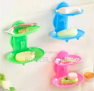 Double Layer Bathroom Soap Holder