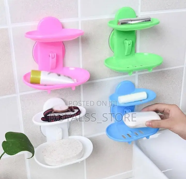 Double Layer Bathroom Soap Holder