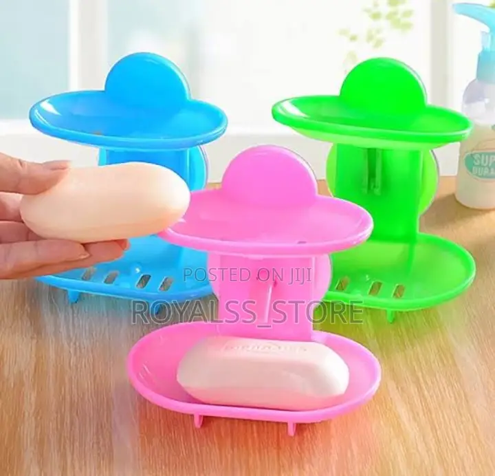 Double Layer Bathroom Soap Holder