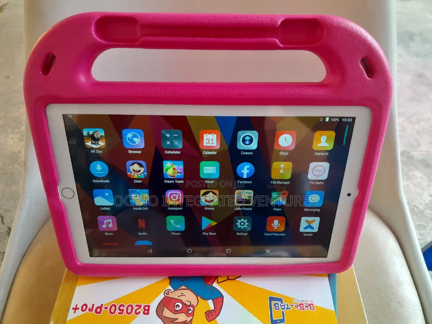 Unbreakable Screen SIM Enabled 5G Kids Educational iPad