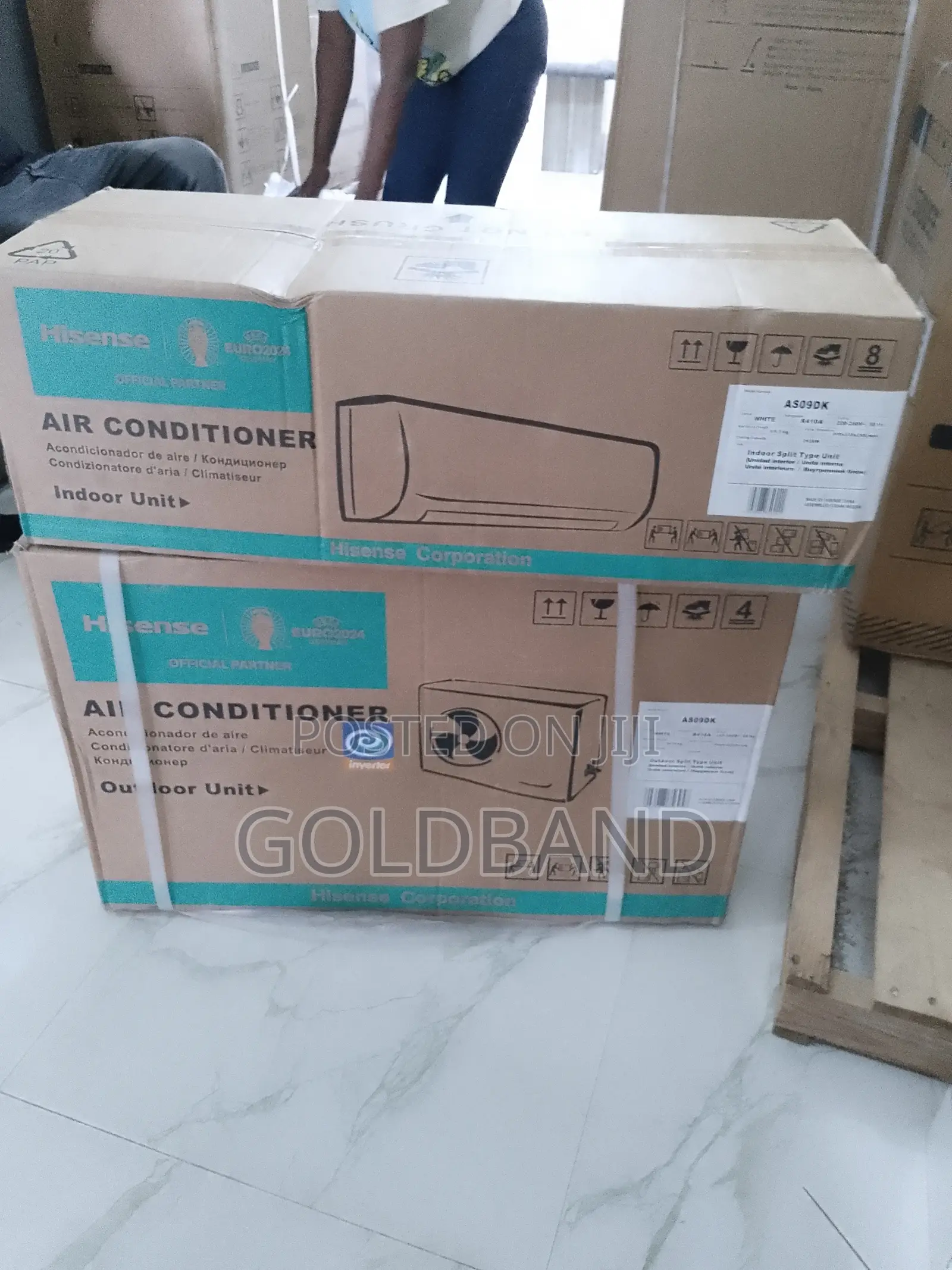 New Efficient Hisense 1hp Inverter AC
