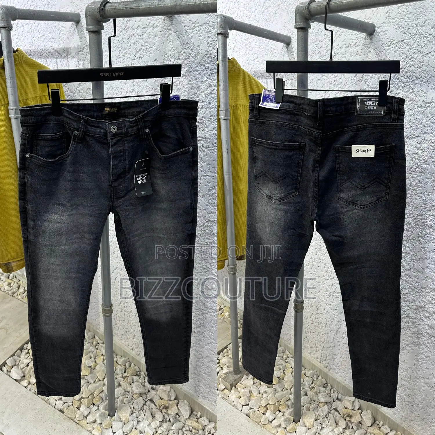 Original Levi's Black Jeans Available In Store