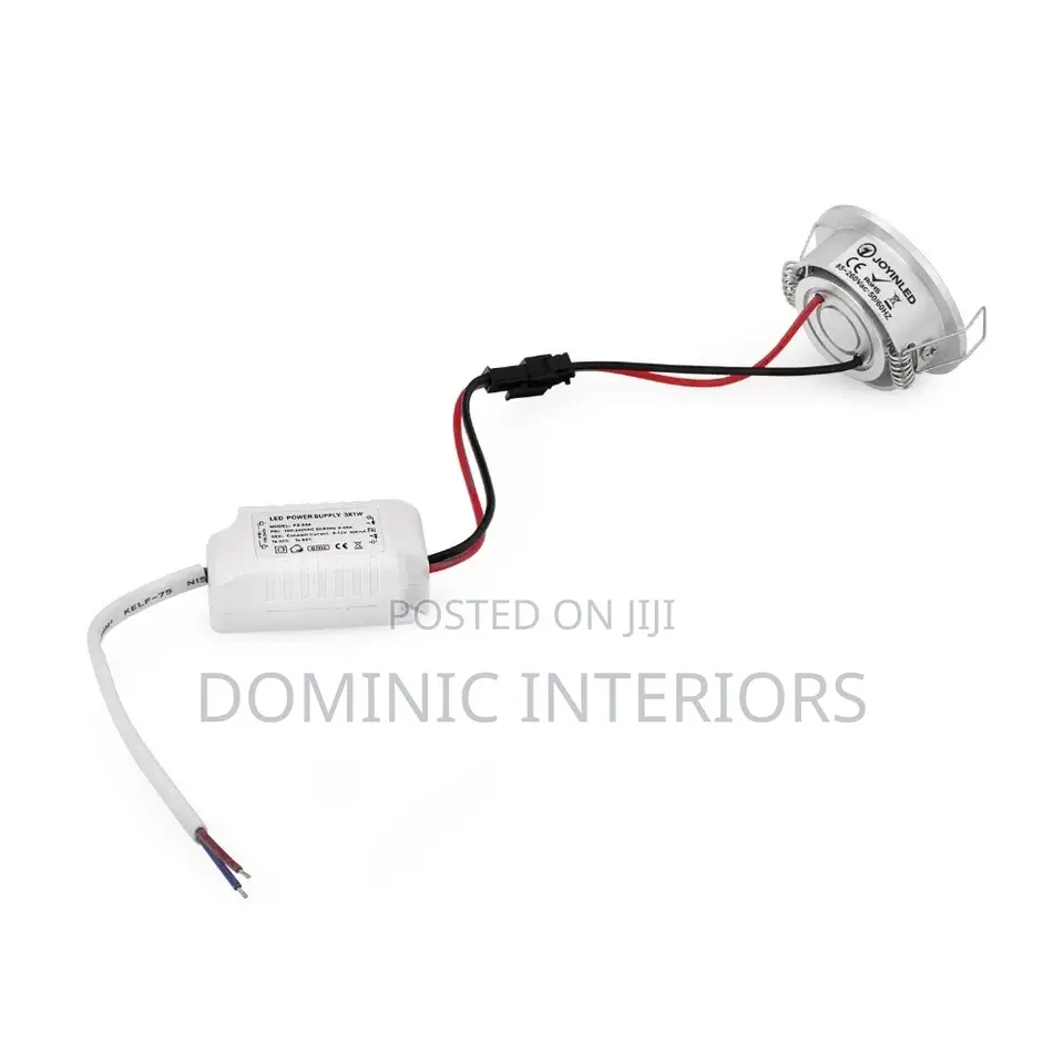 Led Down Light Silver Metal