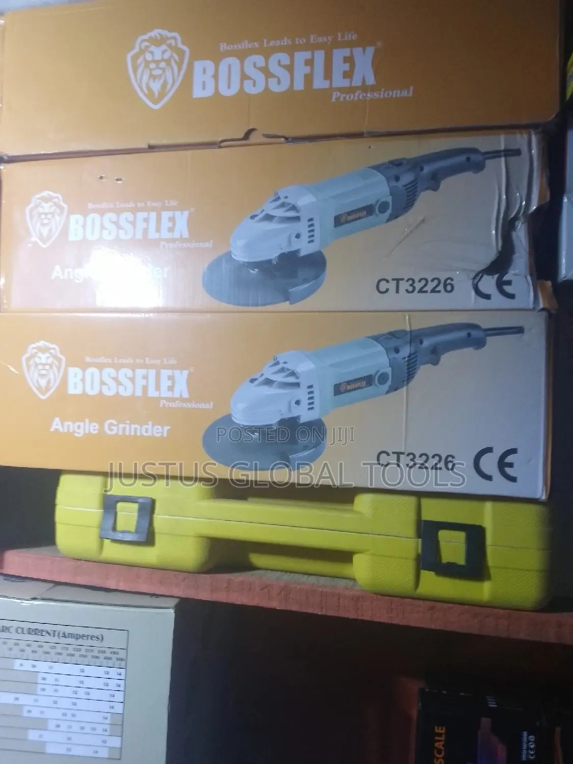 Bossflex Angle Grinder 7"