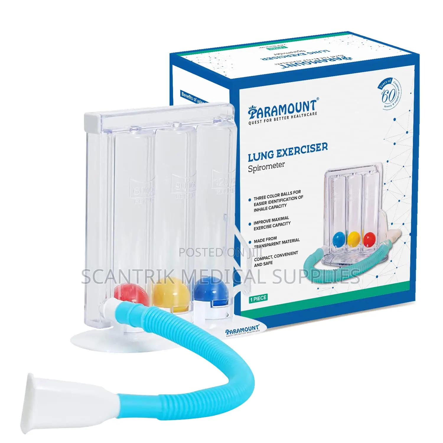 3 Ball Spirometer