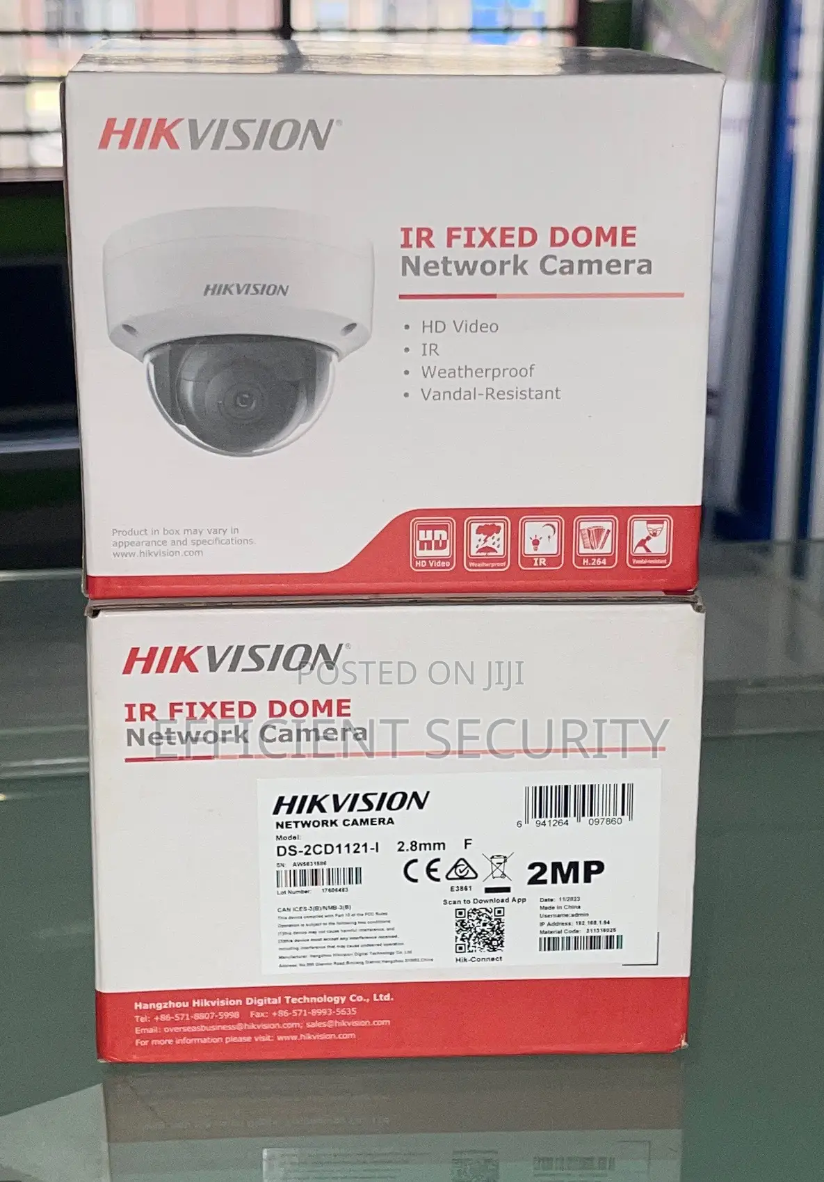 Hikvision IR Fixed Dome Network Camera