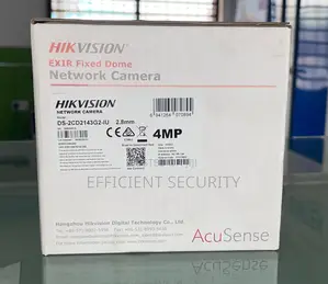 Hikvision Acusense Network Camera 4mp Indoor