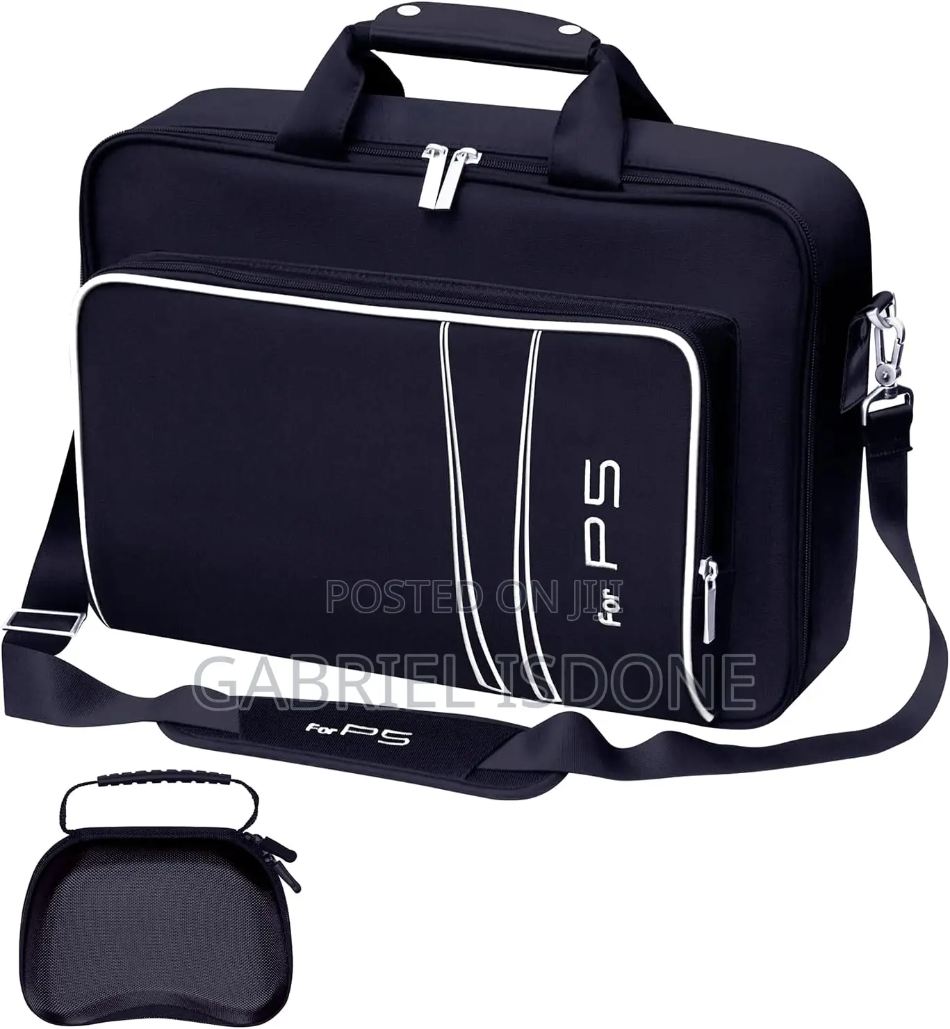 Gaming Console Carrying Case, PS5 or PS5 Carrying Bag