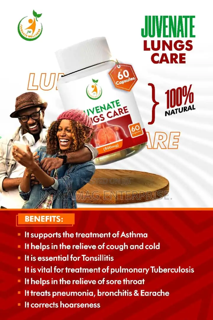 Juvenate Lungs Care 60caps.