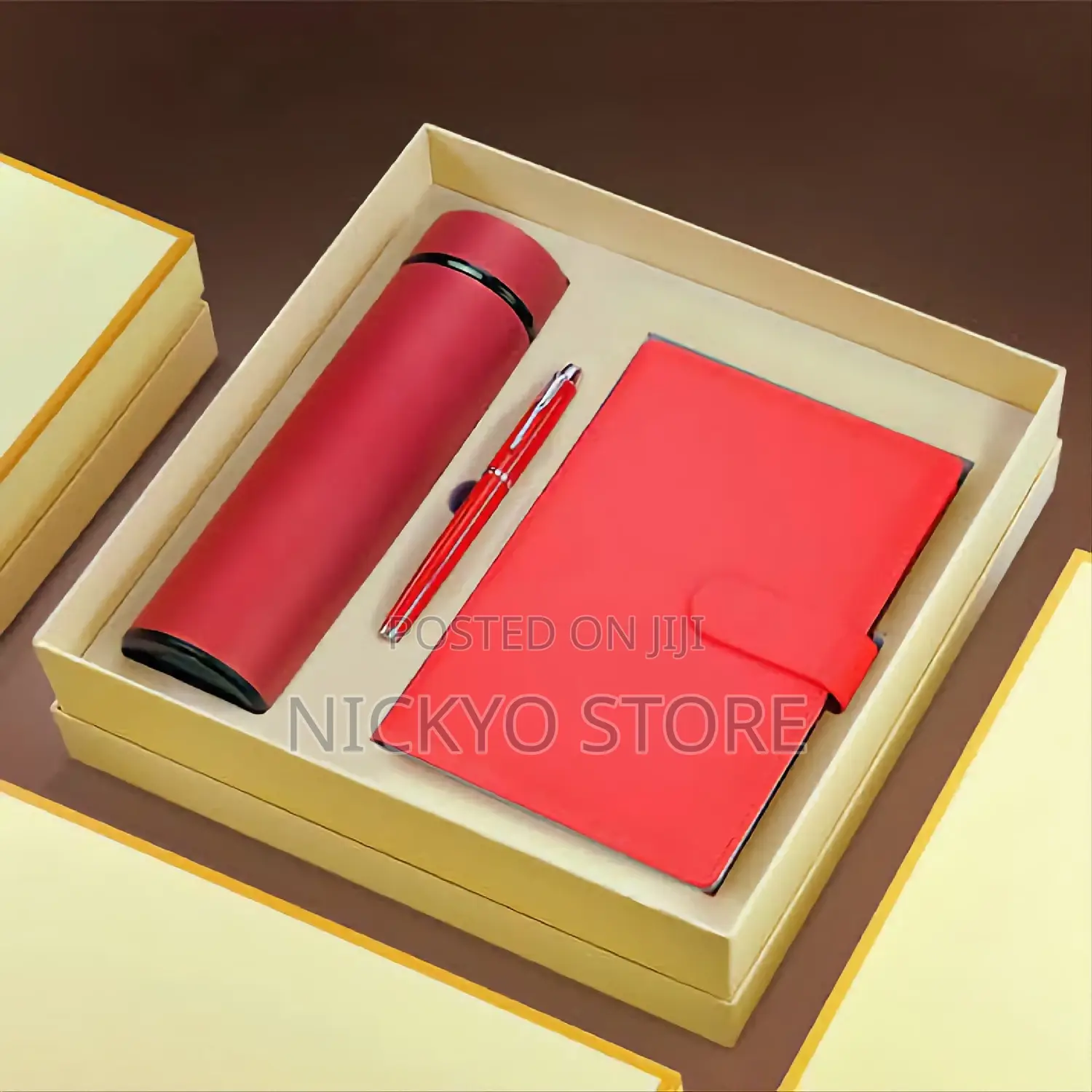 Corporate Gift Set: Pen, Temperature Flask, Notepad
