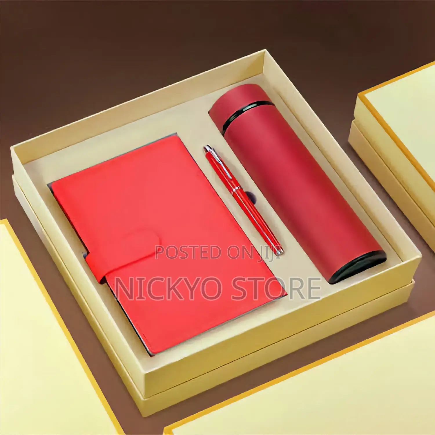 Corporate Gift Set: Pen, Temperature Flask, Notepad