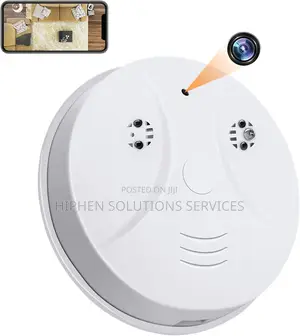 Wireless Spy Camera Smoke Detector HD