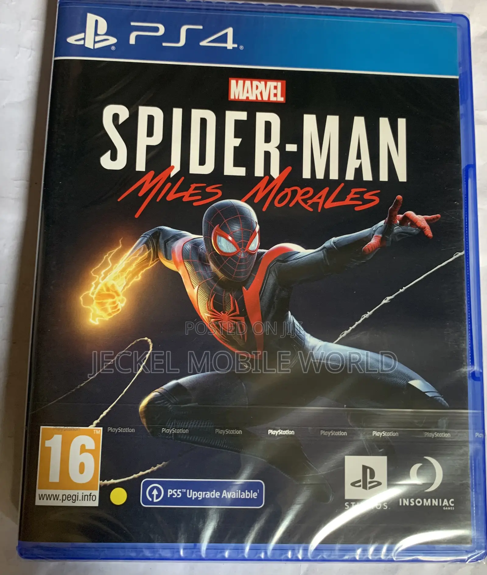 Playstation 4 Spider Man Miles Morales