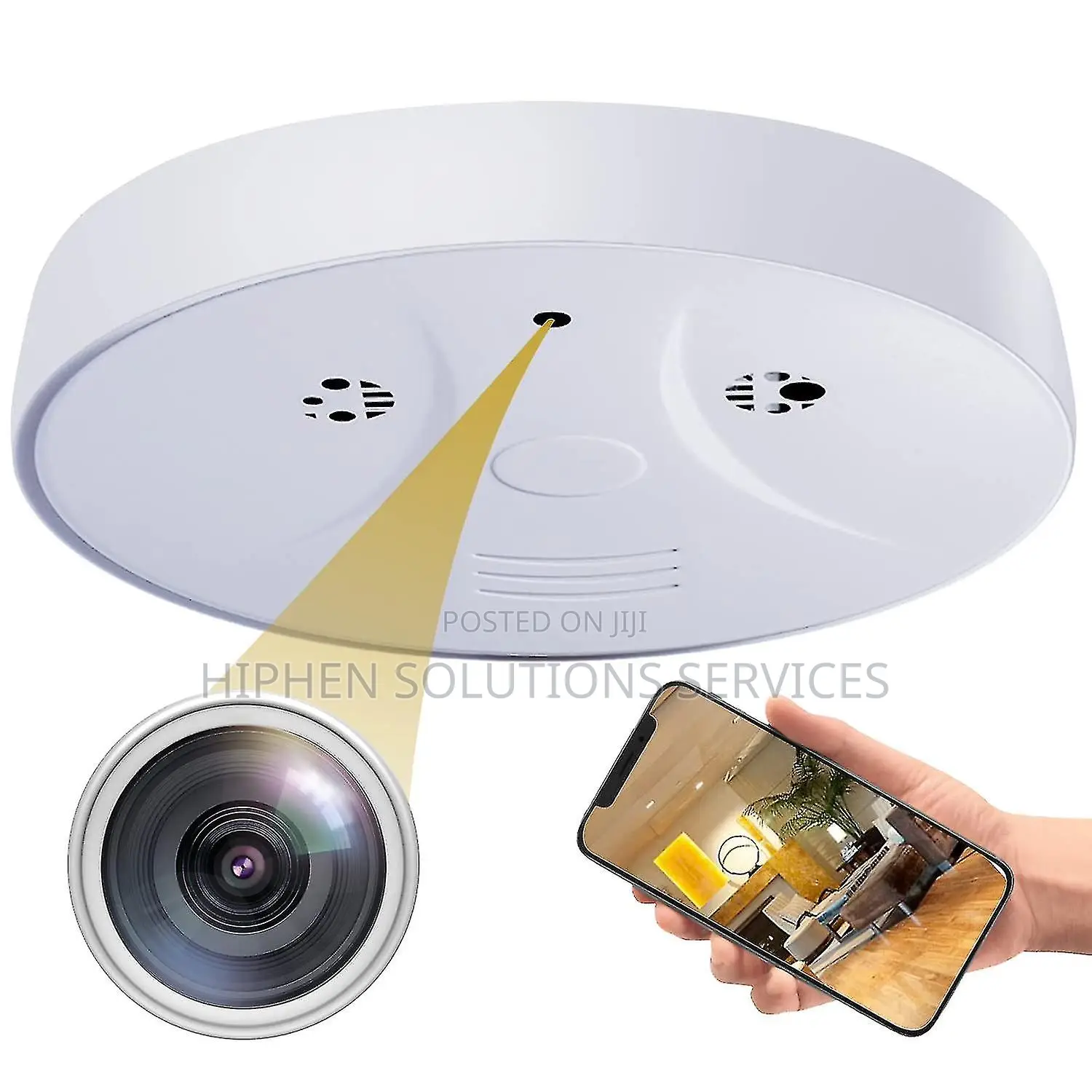 Hidden Camera Fire Alarm Spy