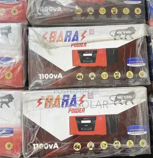 1.1kva, 12v Bara Power Pure Sine Wave Inverter