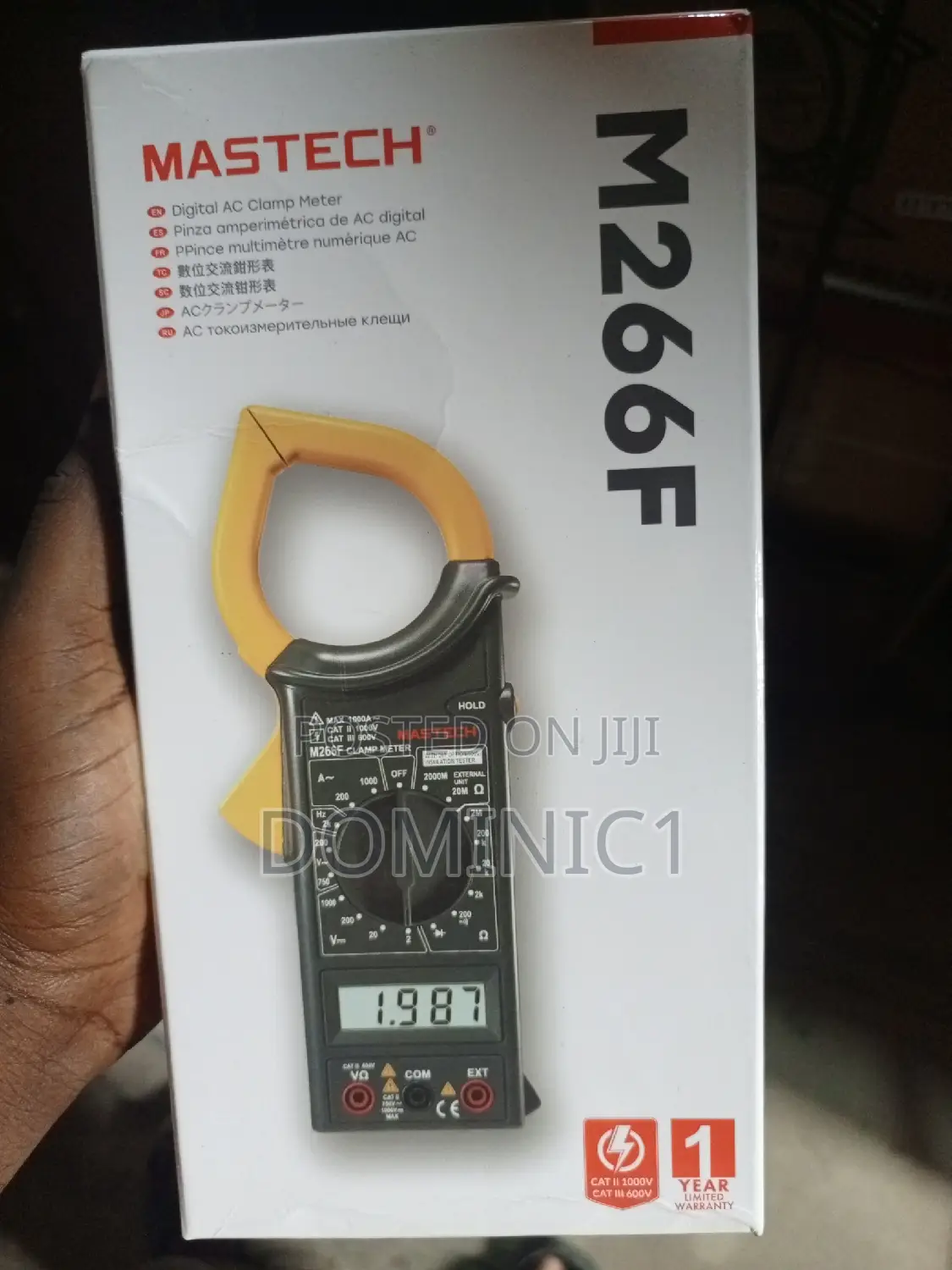 Digital AC Clamp Meter