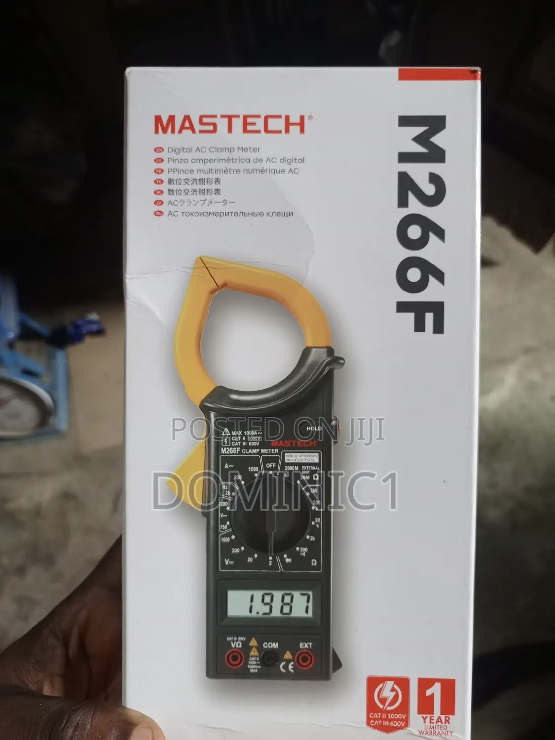 Digital AC Clamp Meter