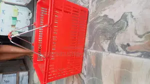 Red Supermarket Basket