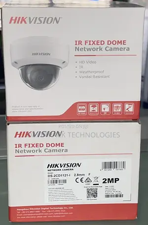 Hikvision IR Fixed Dome Network Camera 2mp