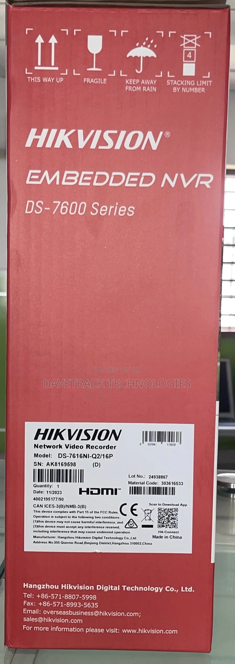 Hikvision 16 Channels NVR