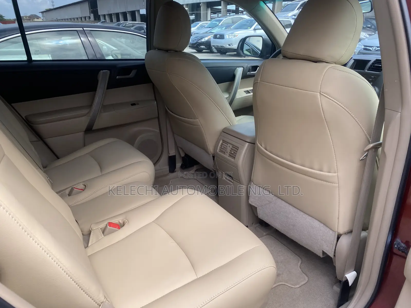 Toyota Highlander Sport 2010 Red