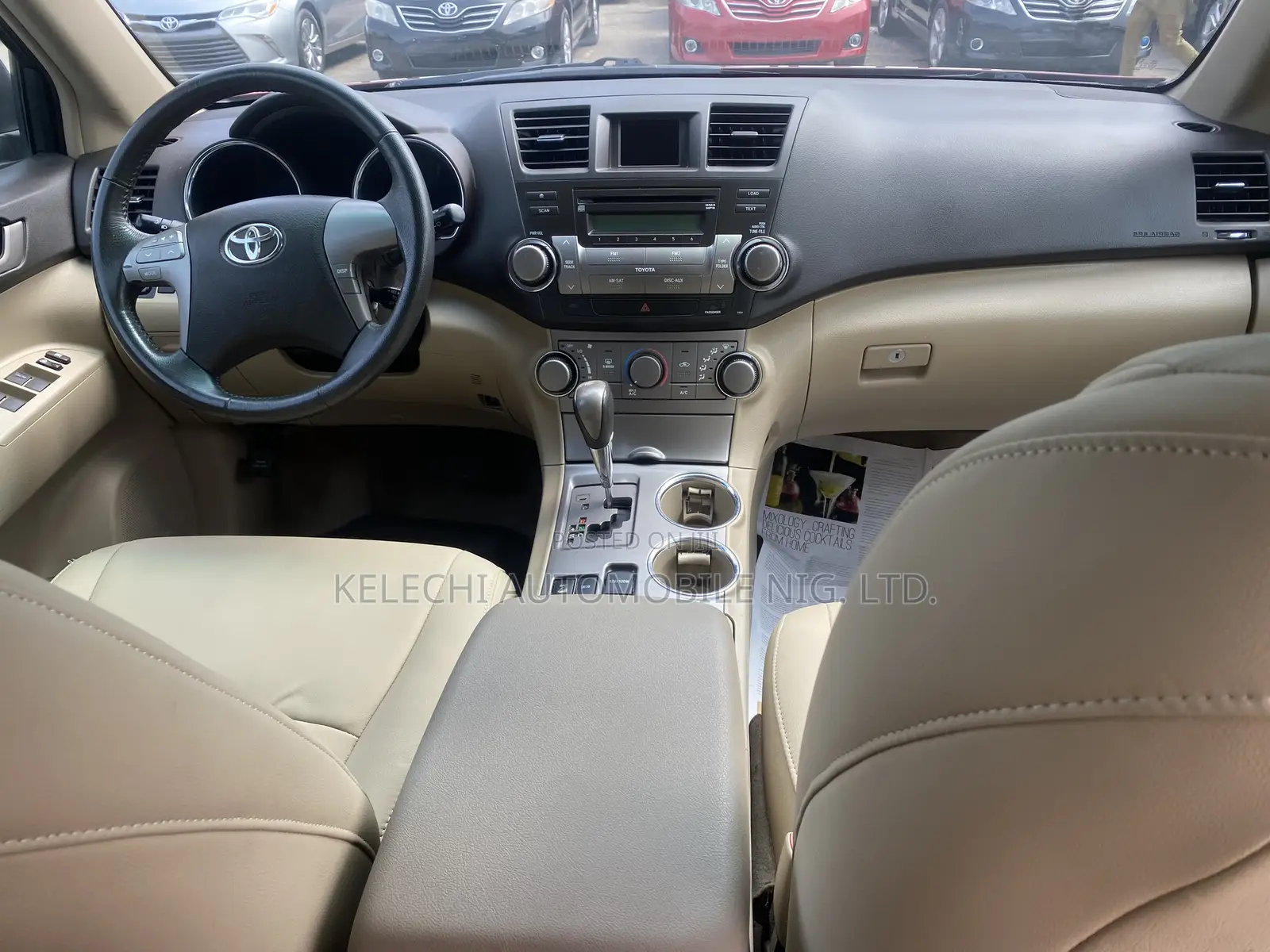 Toyota Highlander Sport 2010 Red