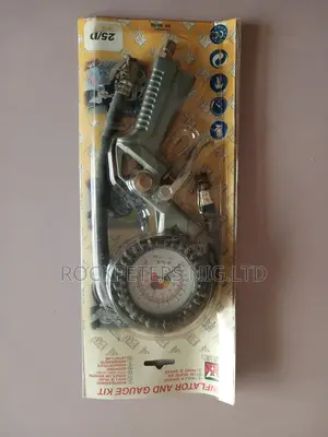Car Inflator And Guage Kit