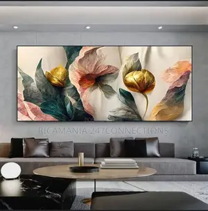 Flower Abstract Artwork Frame