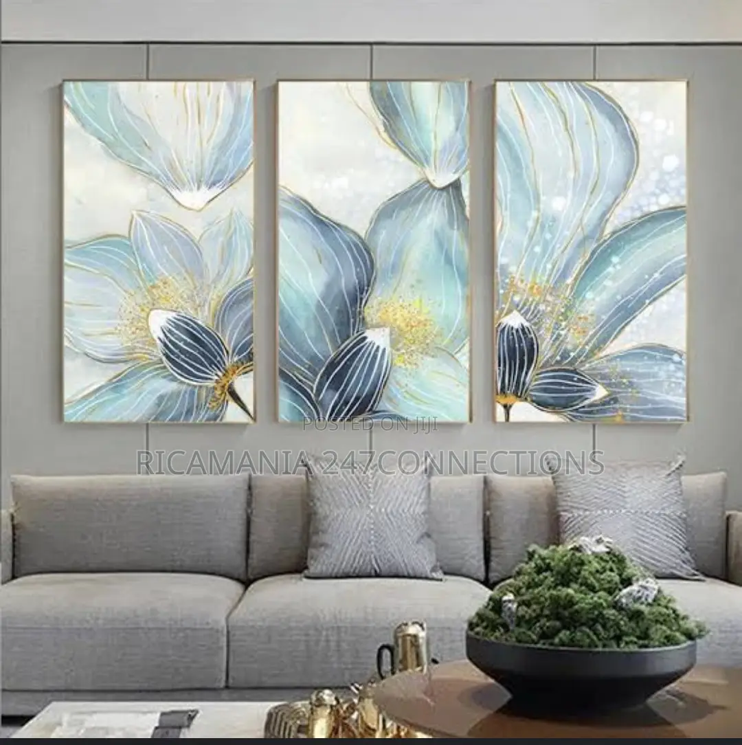 Abstract Flower Frames