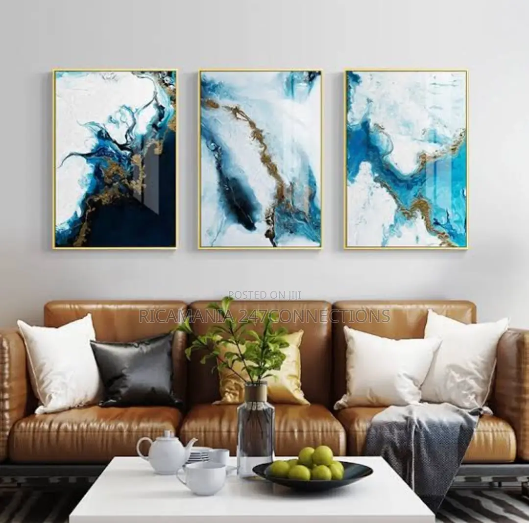 Abstract Flower Artwork Frame