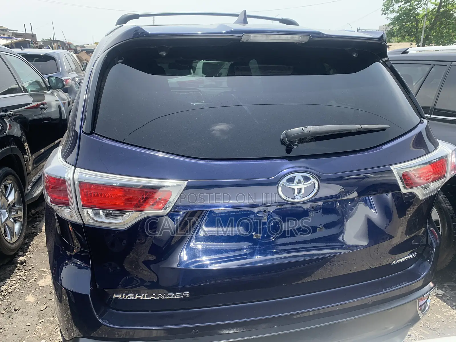 Toyota Highlander 2015 Blue