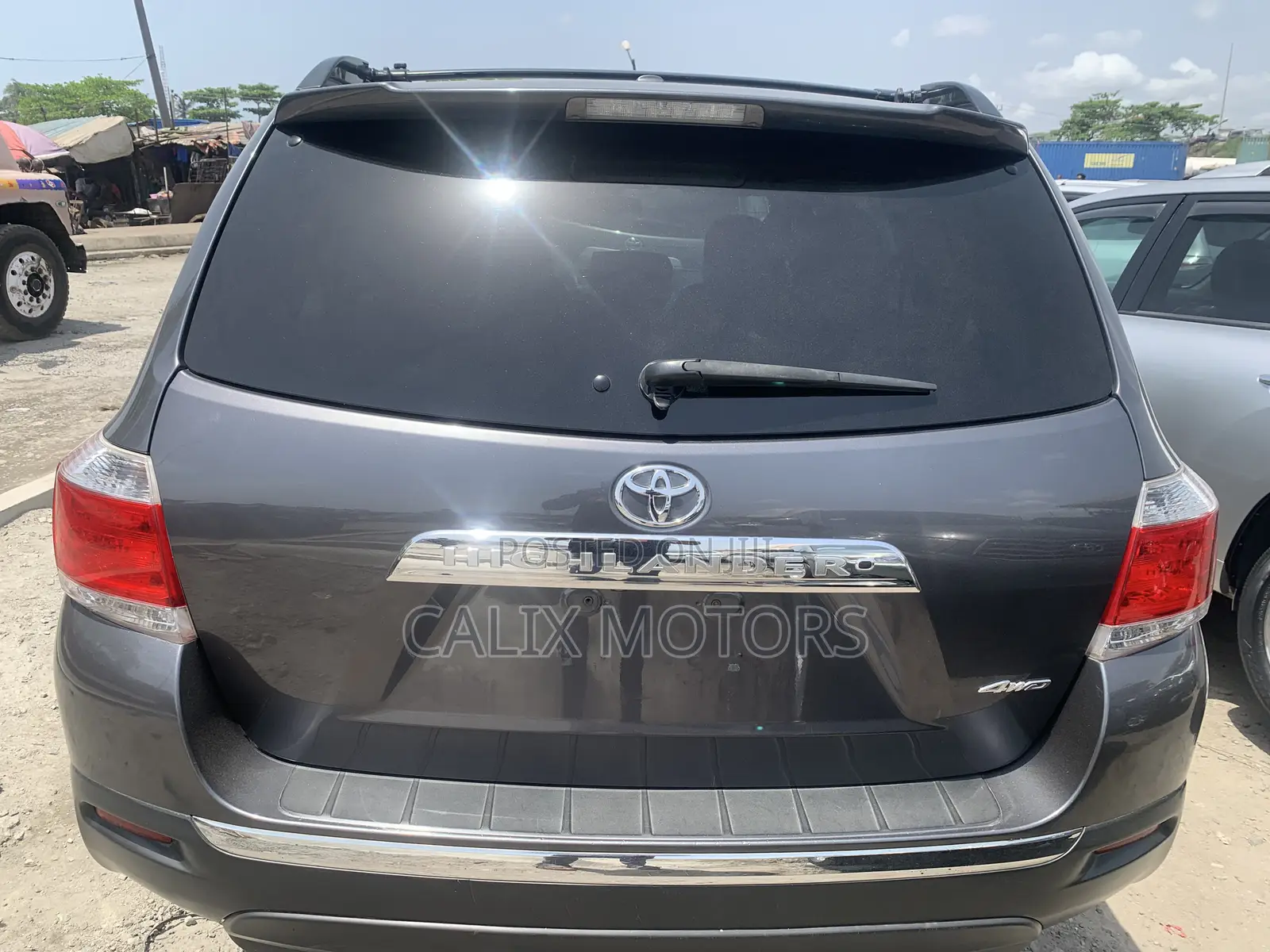 Toyota Highlander 2012 Gray