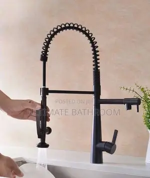 Black Chain Kitchen Tap