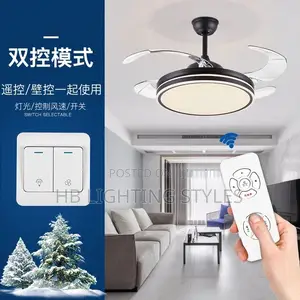 Invisible Fan Lamp Ultra-Thin Fan-Style Ceiling Lamp