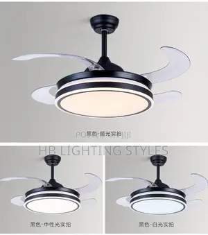 Invisible Fan Lamp Ultra-Thin Fan-Style Ceiling Lamp