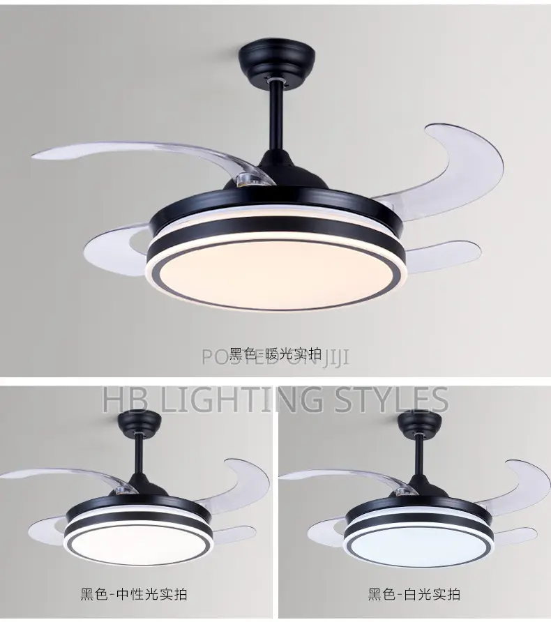 Invisible Fan Lamp Ultra-Thin Fan-Style Ceiling Lamp